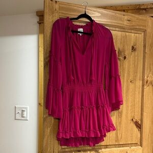 Pink misa Los Angeles dress